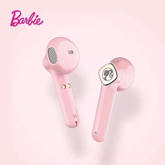 Pink Barbie Earbuds Wireless Bluetooth - Picture 3 of 4